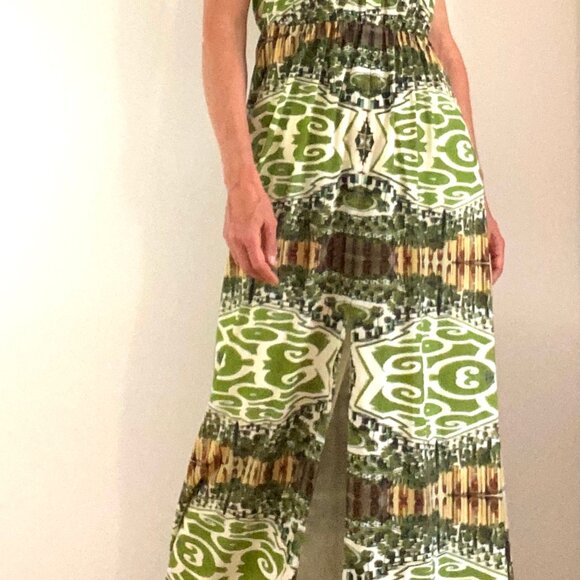 Alice + Olivia floor length sleeveless maxi dress park green space garden 6 US - Picture 10 of 16
